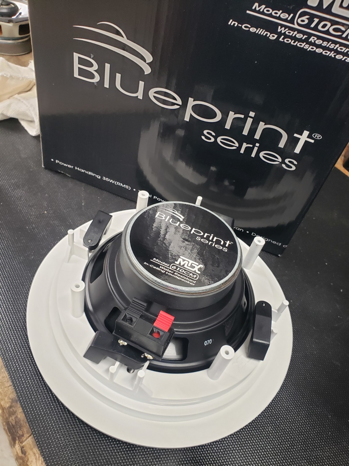 MTX Audio Blueprint In Wall Speaker 6.5" Model 610cm. Nos Open Box  (2 Pair)