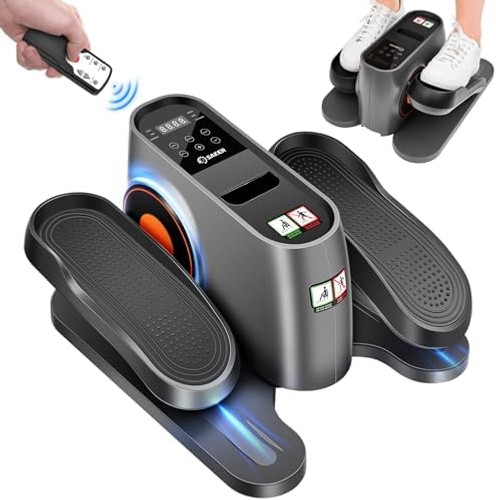 Saker Under Desk Elliptical Machine, Electric Seated Pedal Exerciser, Mini El...