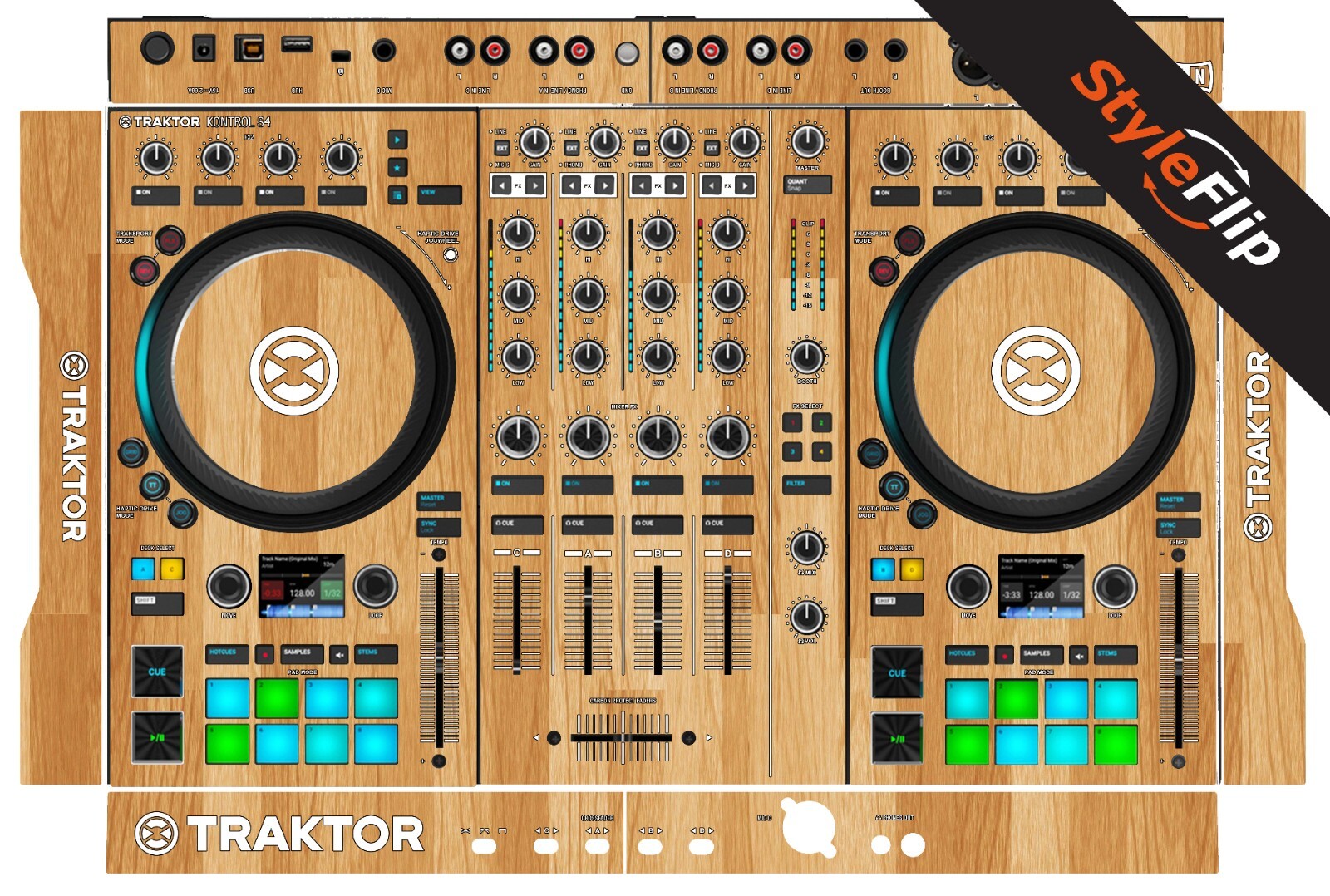 Native Instruments TK S4 MK3 | Wood 5 | Protective Decal | StyleFlip Skins