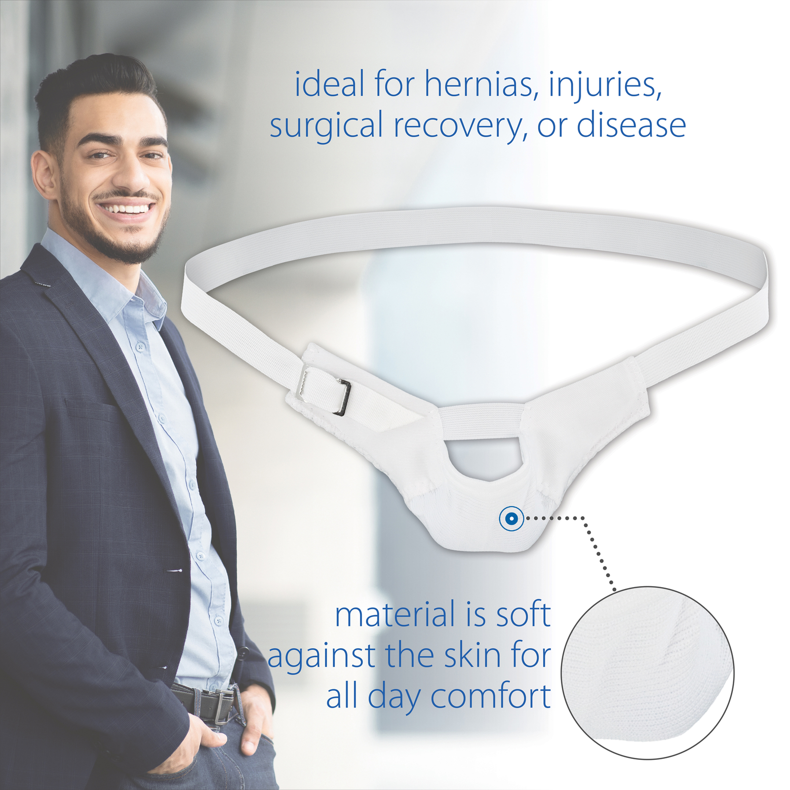 Core Products Scrotal Suspensory Scrotum Support Adjustable Waistband Comfort