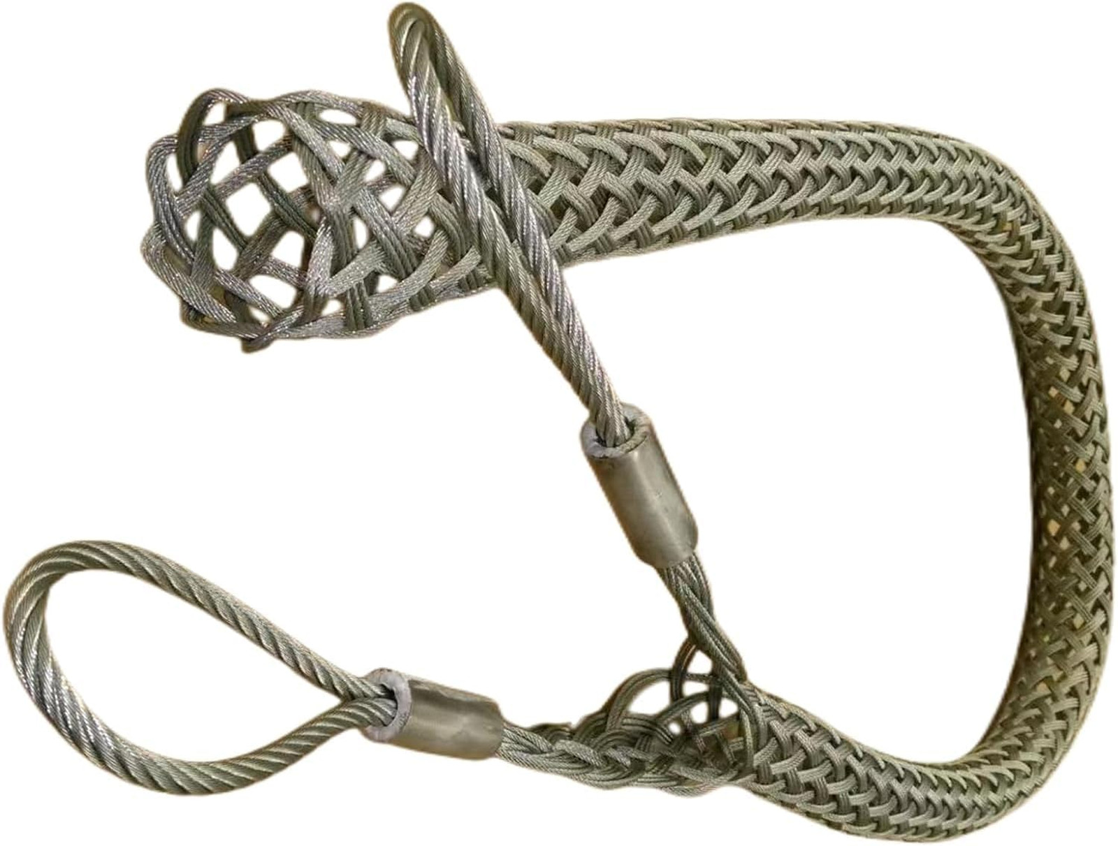 Wire and Cable Mesh Pulling Grip Double Head Cable Puller Suitable for Light
