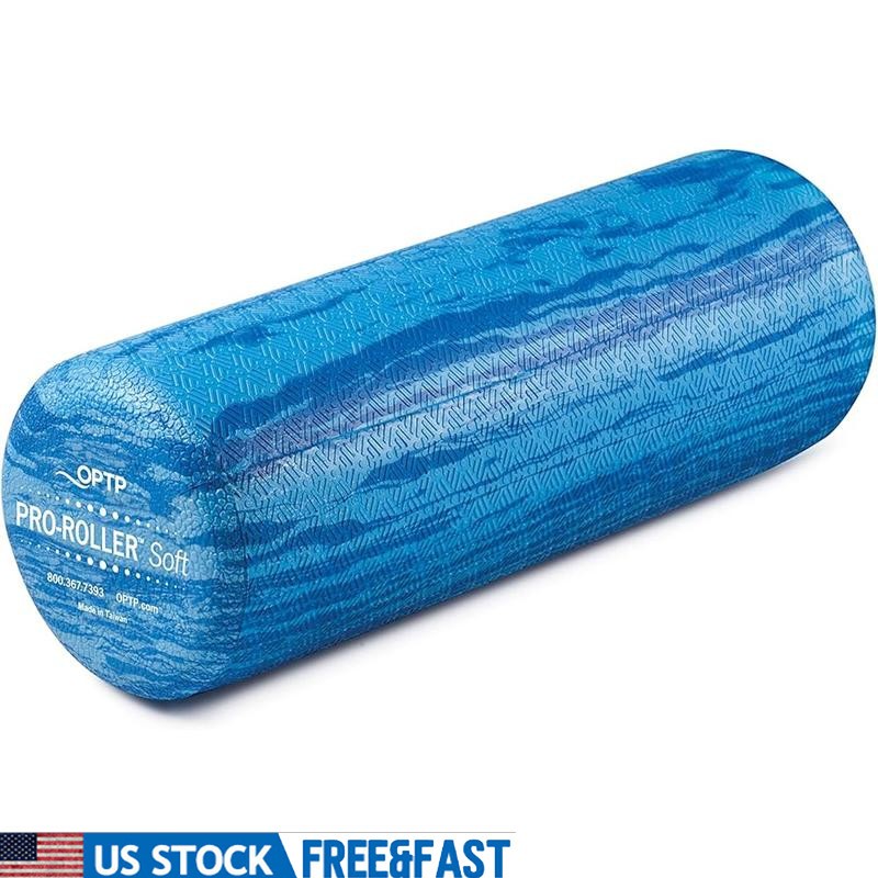 Soft Density Foam Roller 18 Inch Massage Roller Yoga Rehab Balance Training New