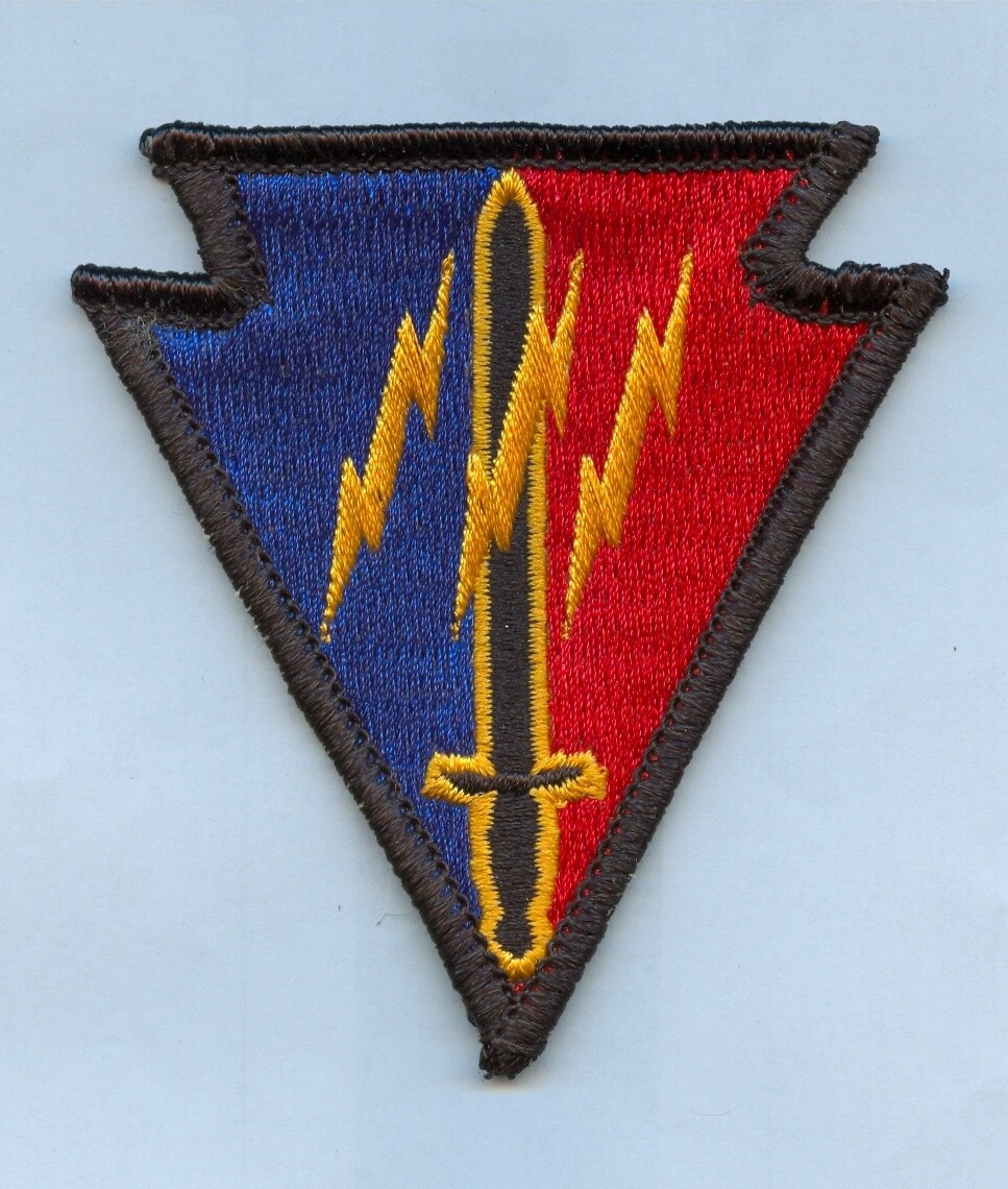 NEW ISSUE SSI:  219th BATTLEFIELD SURVEILLANCE (BFSB) / ENGINEER BRIGADE .... X