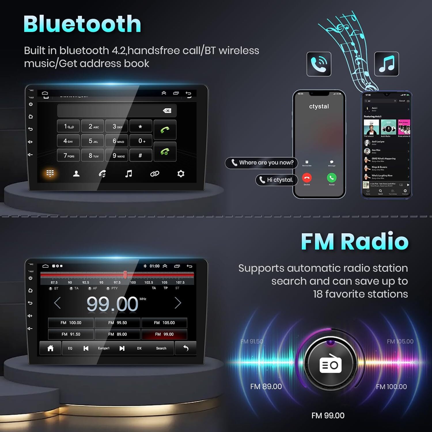 Carplay For Nissan Sentra 2007-2012 Apple Car Radio Stereo Android 13 GPS Navi