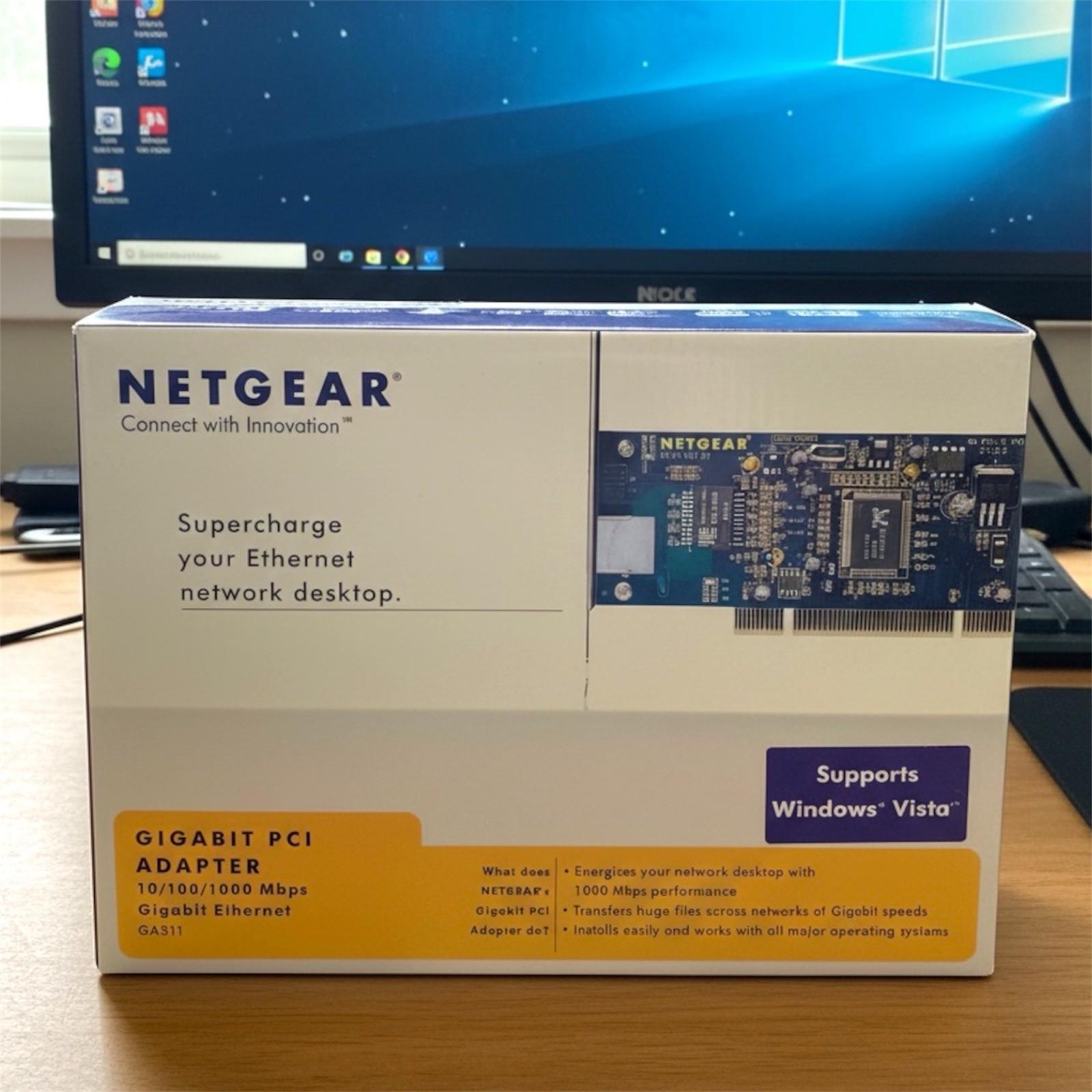 Netgear GA311NA Gigabit Ethernet PCI Adapter Card Factory Sealed New