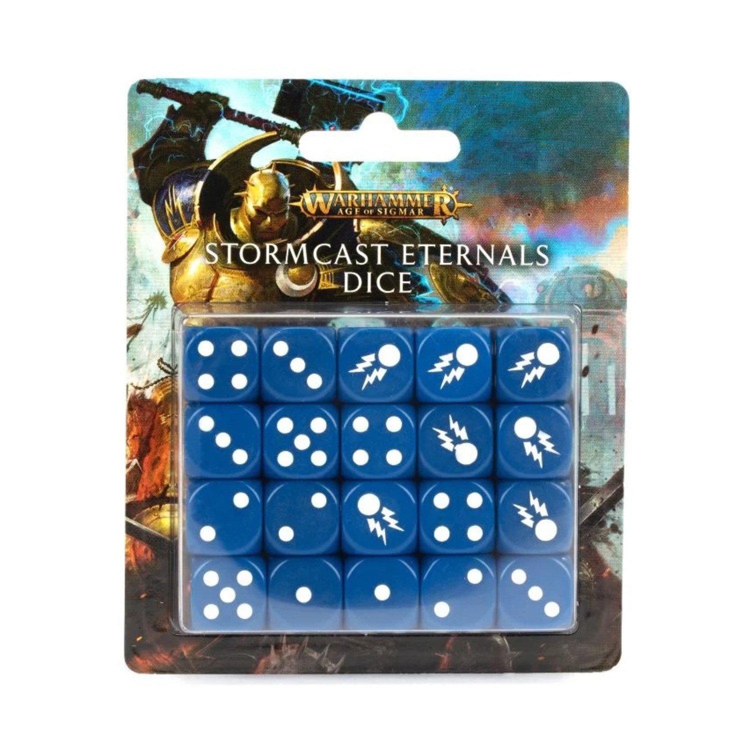 GW Age of Sigmar Dice Stormcast Eternals Dice Set (20) New