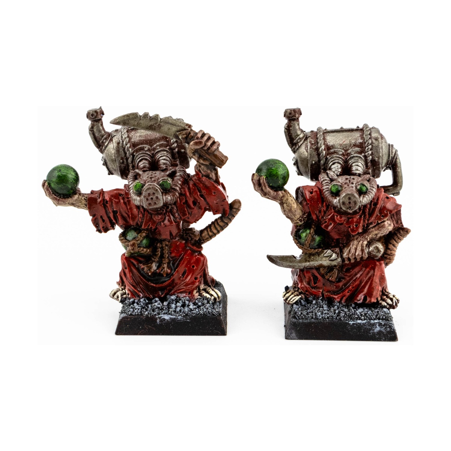 GW WHF Skaven Metal Poison Wind Globadiers #28 NM