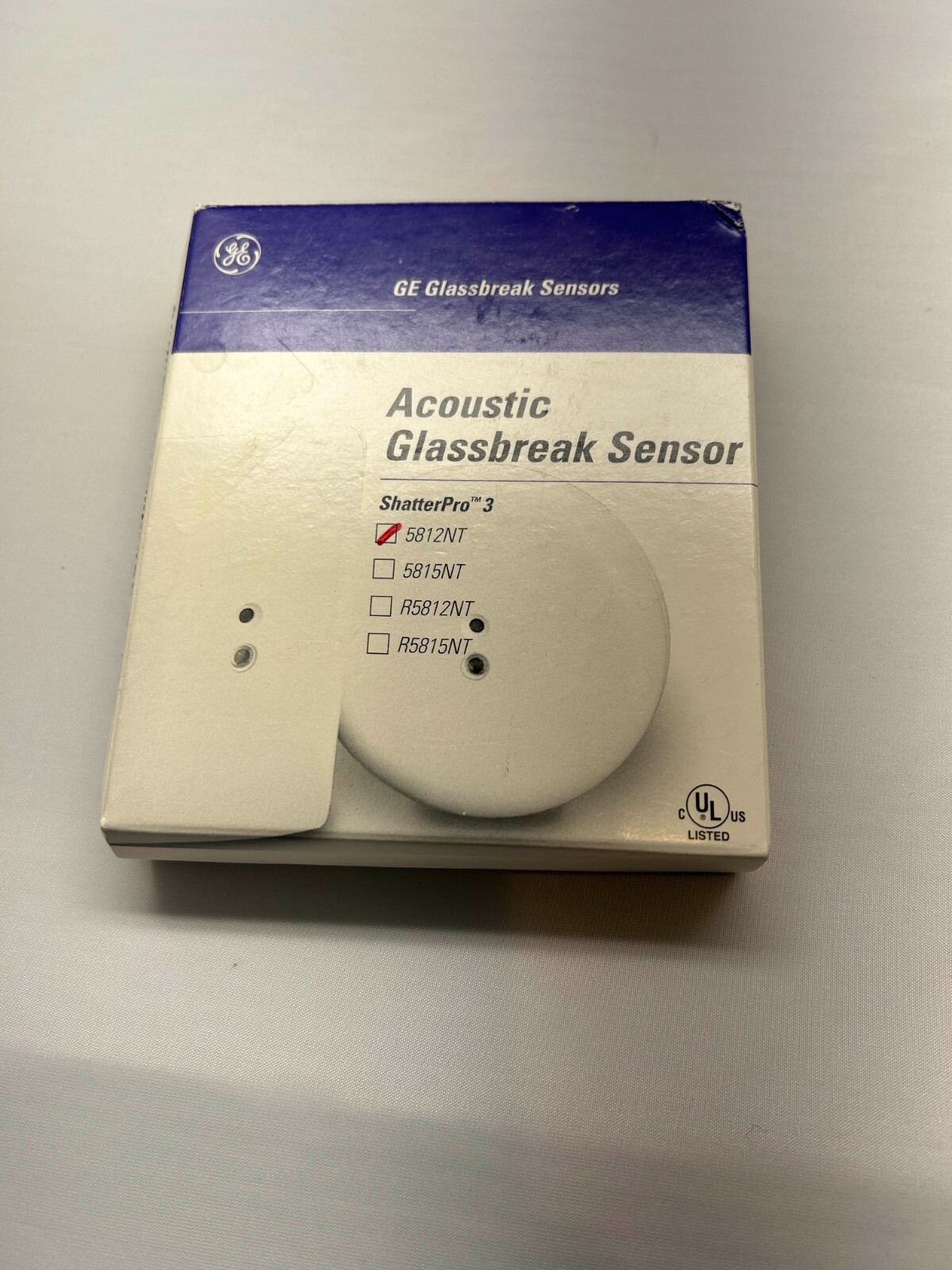 5812-NT GE SHATTERPRO 3 Acoustic Glassbreak Sensor