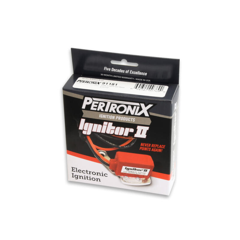 Pertronix Ignition Electronic Conversion Kit 91181; Ignitor II for Delco V8