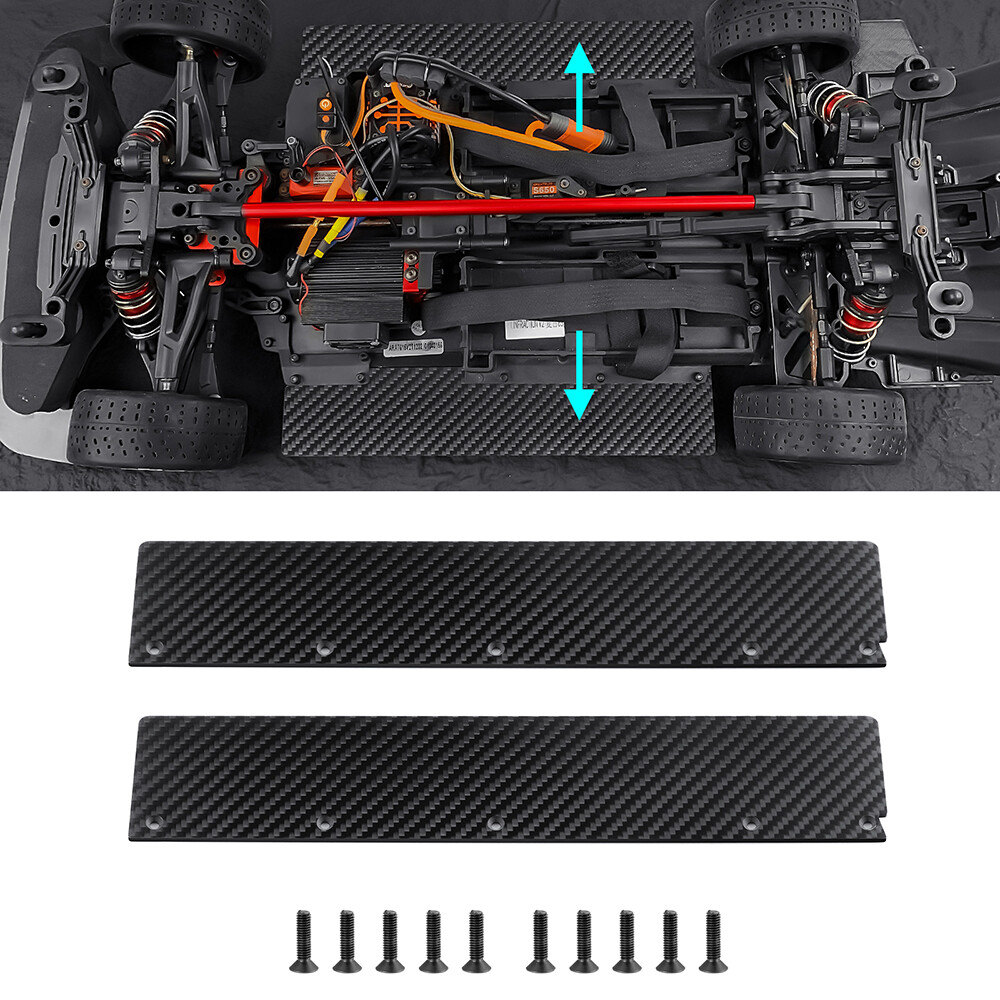 For RC Arrma 1/7 Felongy Infraction 6S LimitIess Chassis Side Skirts Side Panels