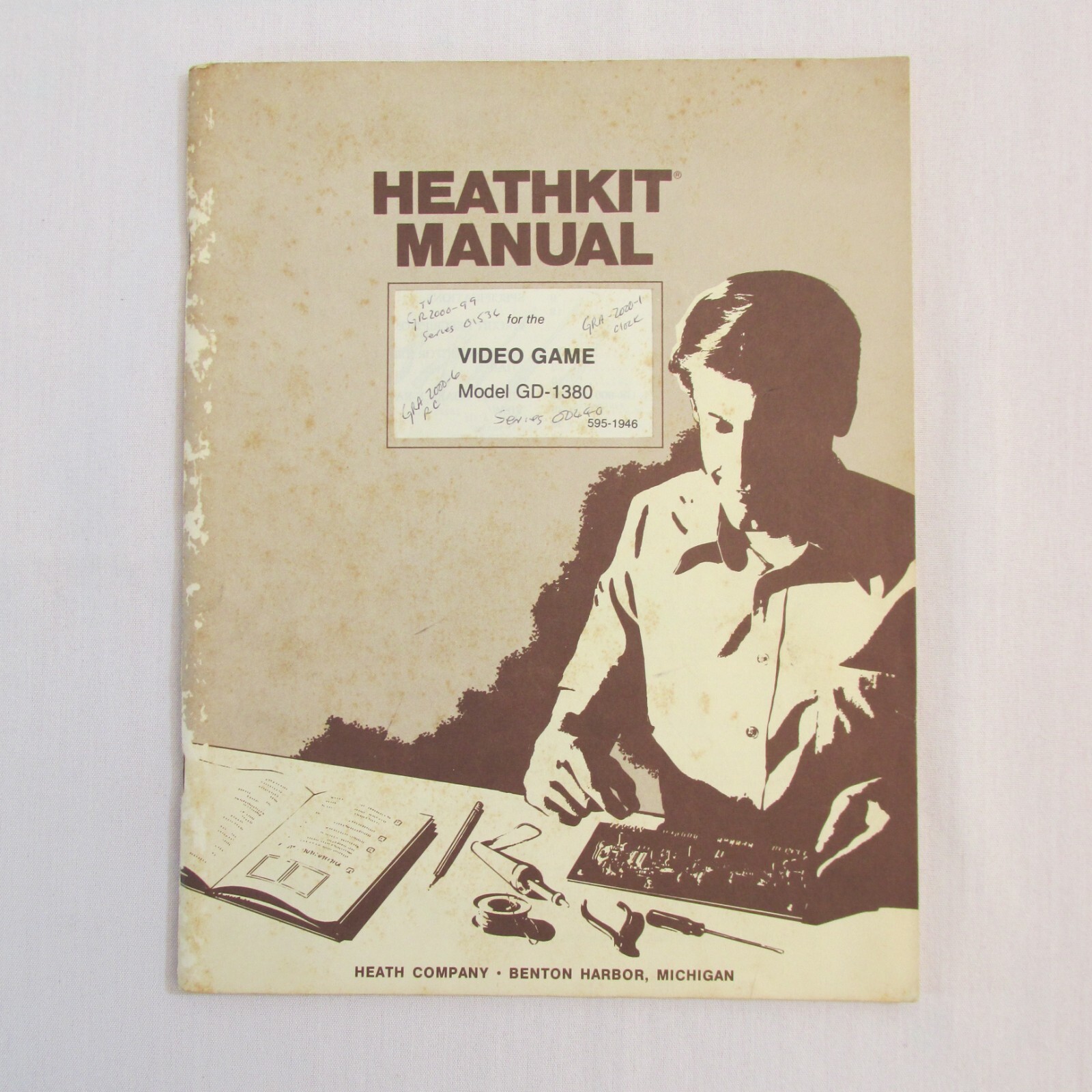 1976 Heathkit Manual GD-1380 Video Game System