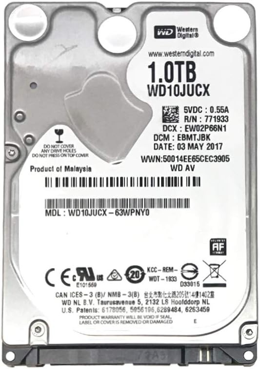 1TB PS4 Hard Drive Replacement - 5400RPM, 16MB Cache Buffer