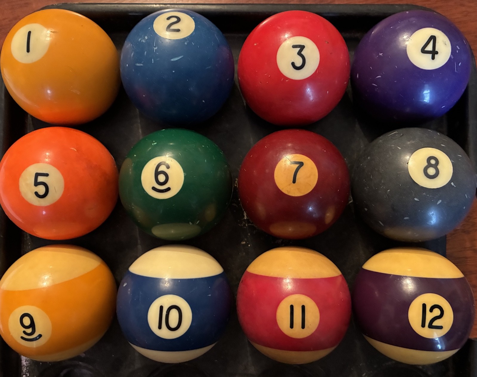 Billiards Pool Regulation Size Ball Wall Clock Parts