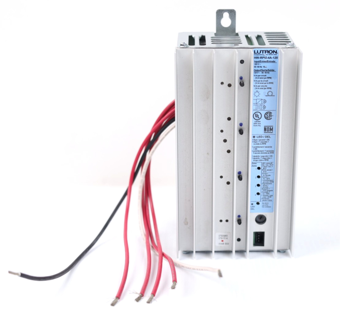 Lutron HomeWorks HW-RPM-4A-120 Adaptive Phase Module 60 DAY WARRANTY w703