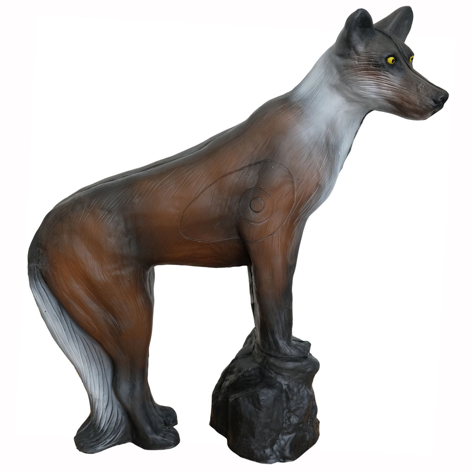 Leitold 3D Animal Wolf on Stone