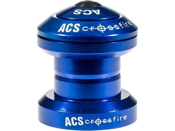 ACS BMX Headset, OLDSCHOOL GT BMX SE CROSSFIRE 1-1/8 SEALED BEARING BLUE NEW