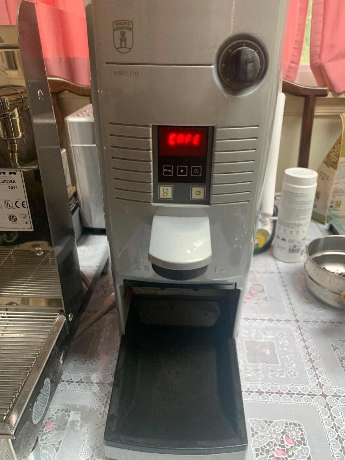 Grupo Azkoyen Capriccio Refurbished Commercial Coffee Grinder