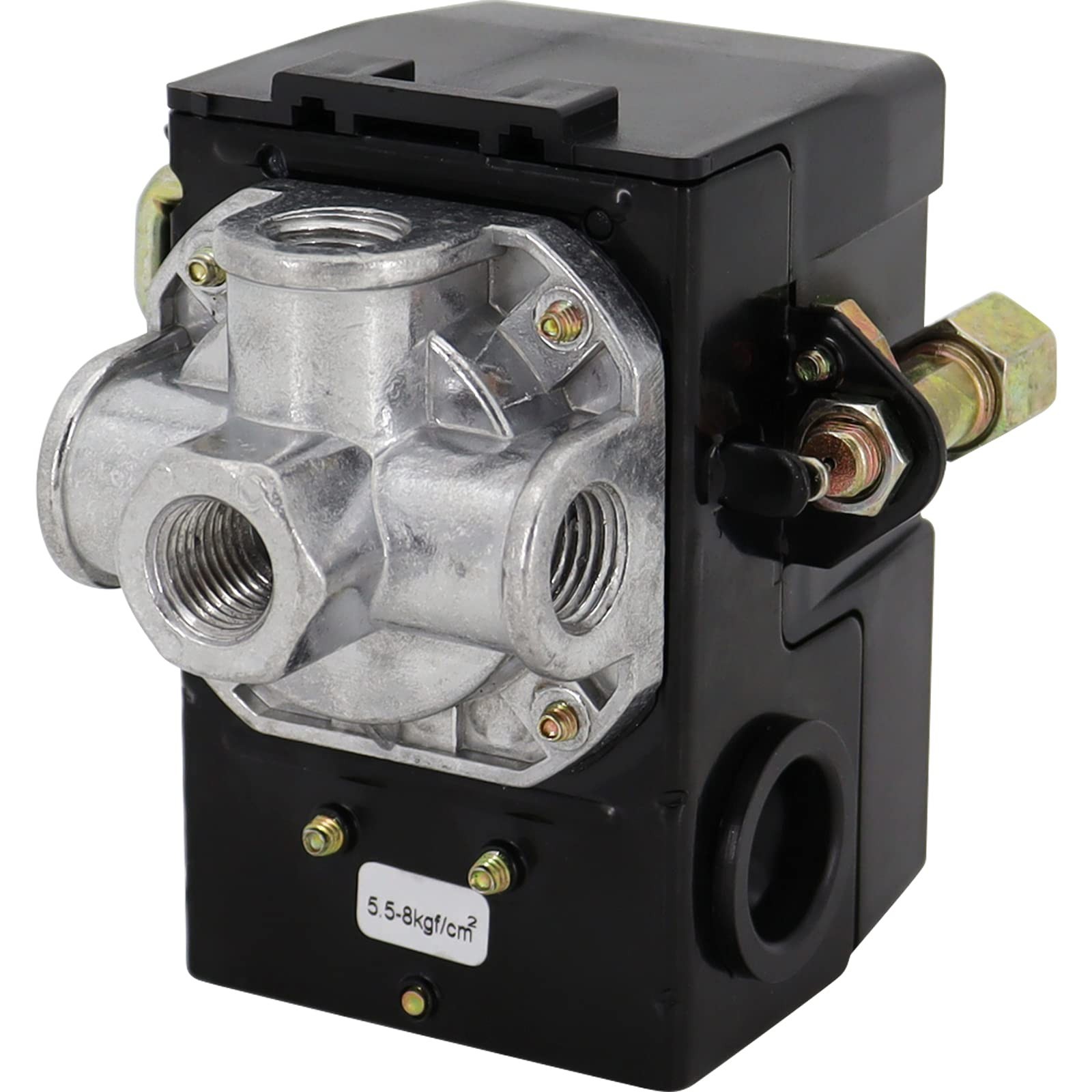 Air Compressor Pressure Switch 95-125 PSI Control Unloader, LF10-4H 95-125 PS...