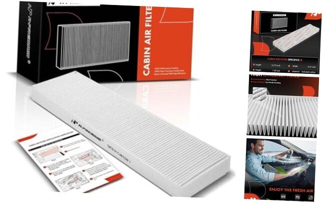 Cabin Air Filter Compatible with Chevrolet Equinox & Pontiac Torrent & Saturn