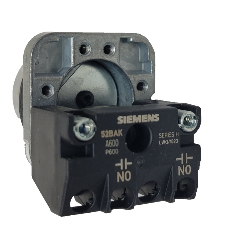 New Siemens 52PA8A1K Push Button Operator, Nema 4, 12, Flush Cap Type
