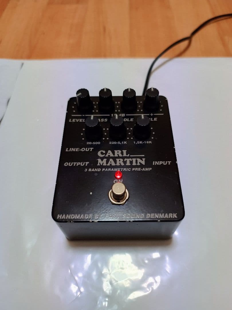 Carl Martin 3 Band Parametric Pre-Amp jp