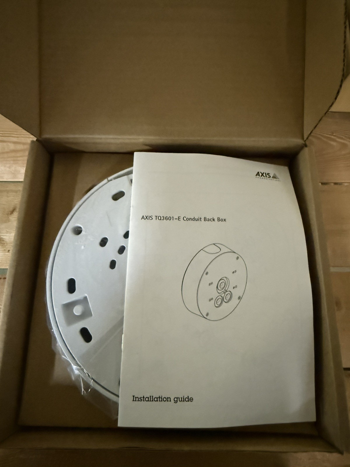 AXIS TQ3601-E Conduit Back Box 01818-001 New Sealed