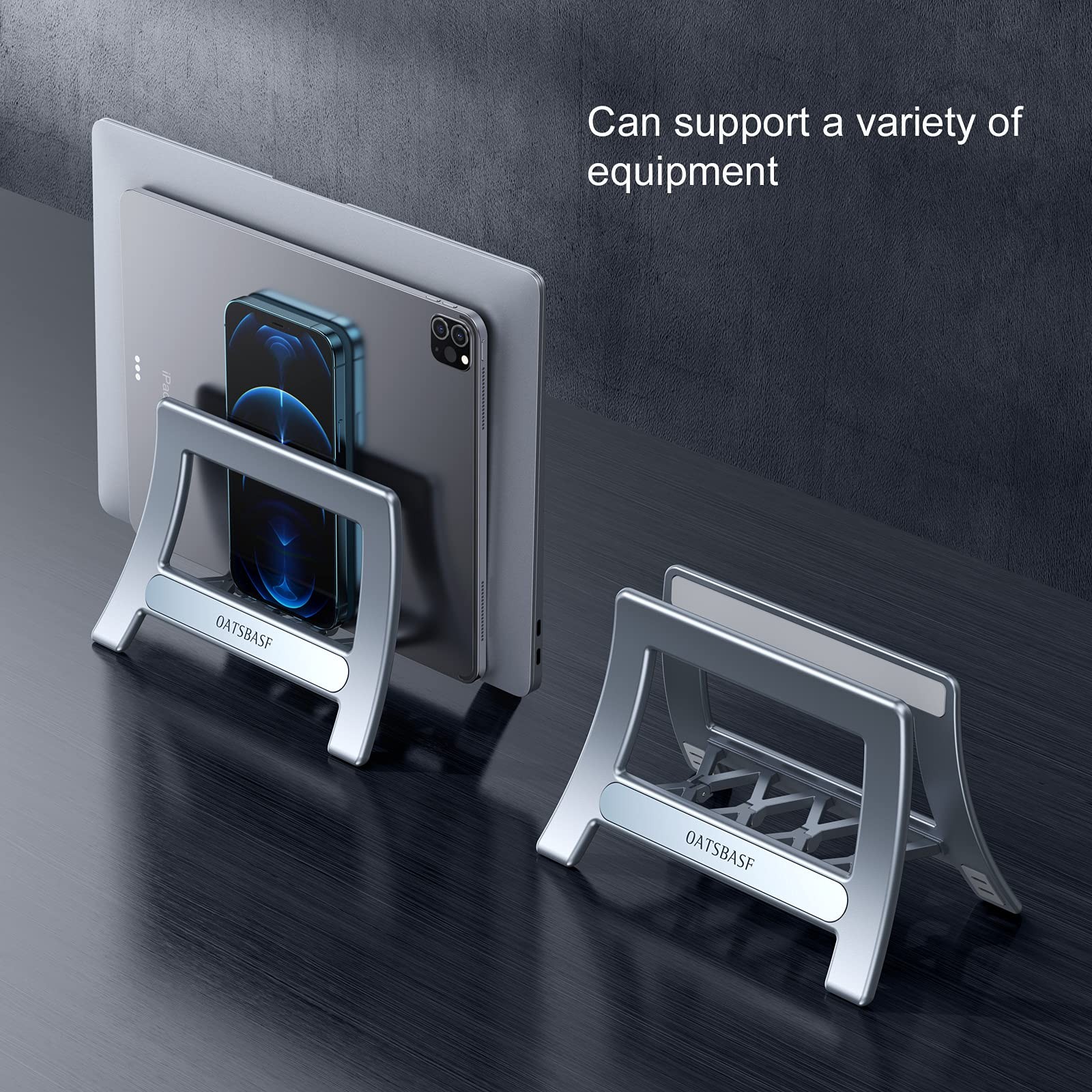nediea Vertical Laptop Stand,Gravity Auto Lock Computer Stand, Stand...