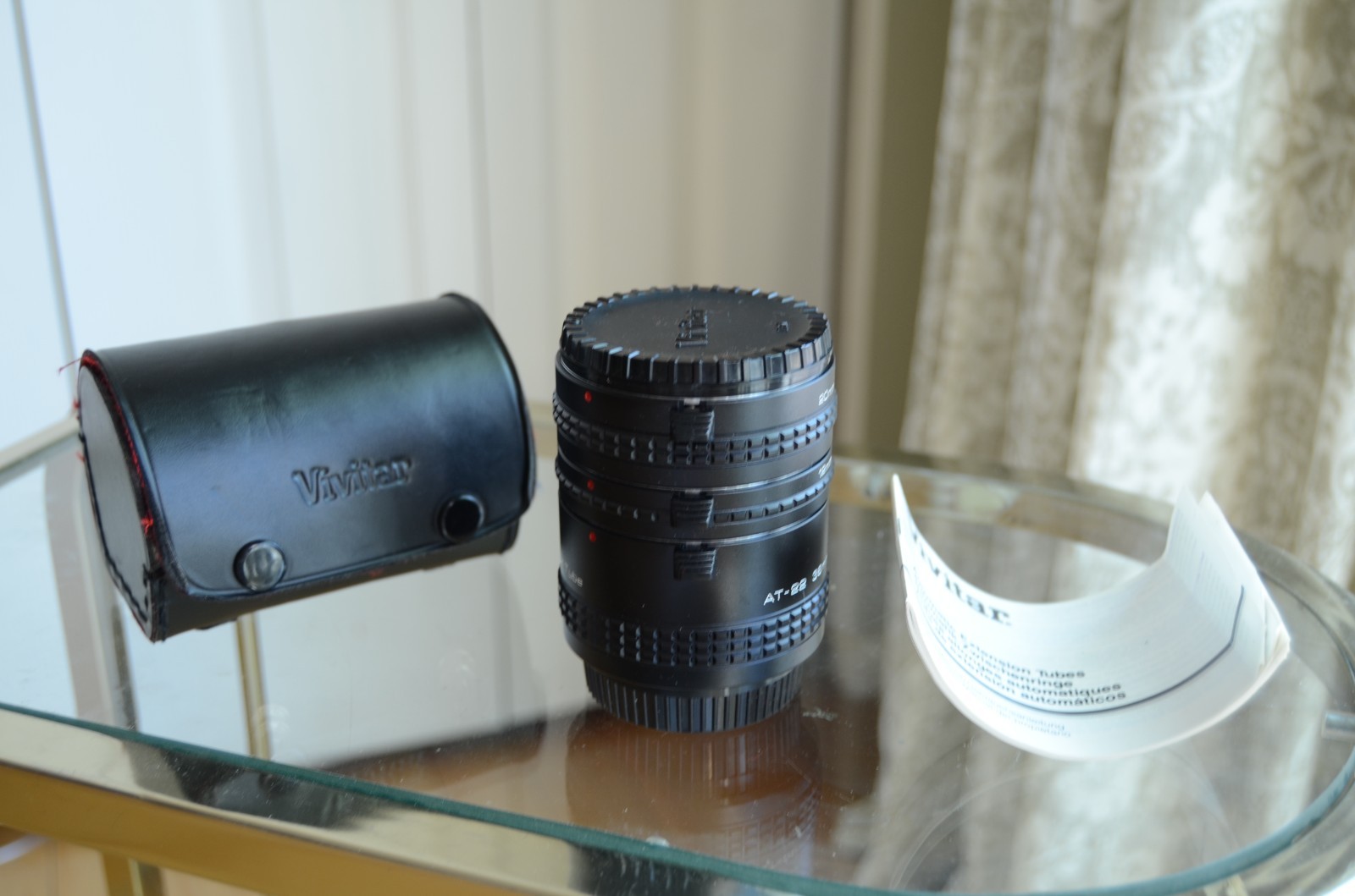 Vivitar AT-88 Automatic Extension Tube Set