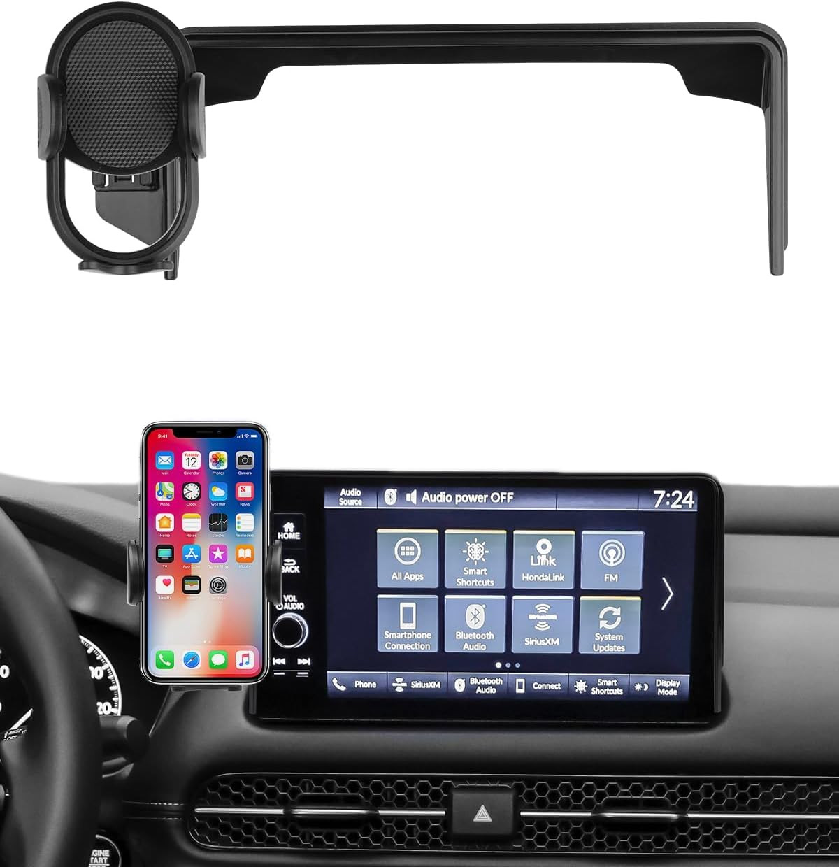 Custom Fit for Car Phone Holder Honda HRV HR-V/CRV CR-V 2023-2025 2026 Accessori