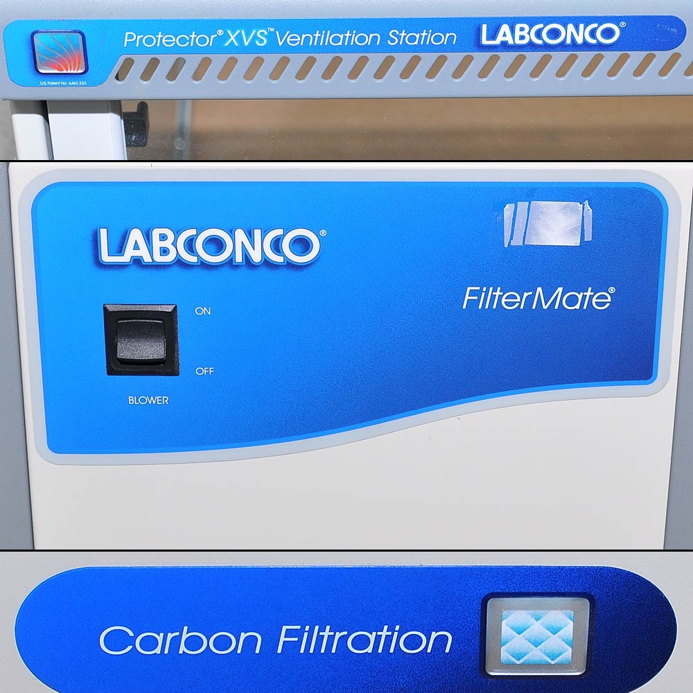 Labconco Protector XVS Ventilation Station with Filtermate Filter Exhauster