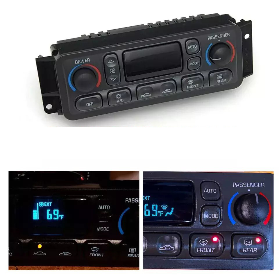 A/C Climate Control Module Panel 09352181 16256018 for Chevrolet Corvette 97-04
