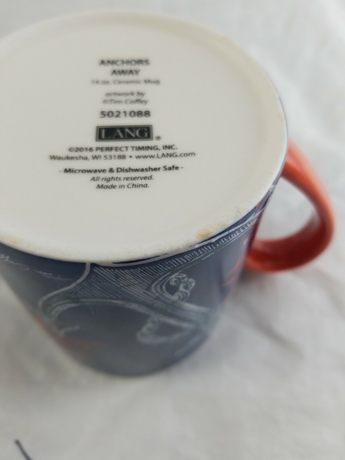 Anchors Away Lang 14 Oz Mug