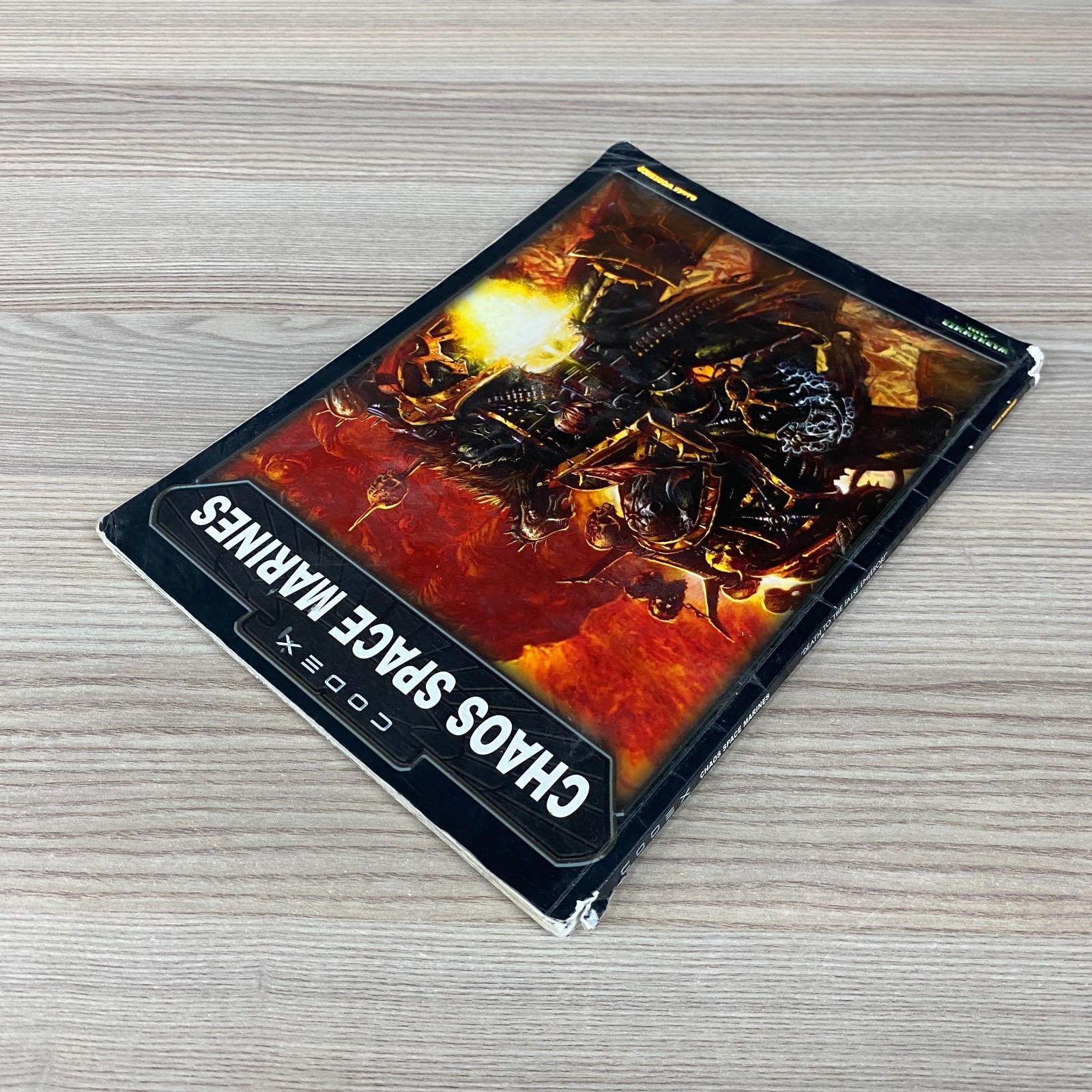 WARHAMMER 40K 40,000 CODEX CHAOS SPACE MARINES 2002 3RD EDITION ARMY BOOK