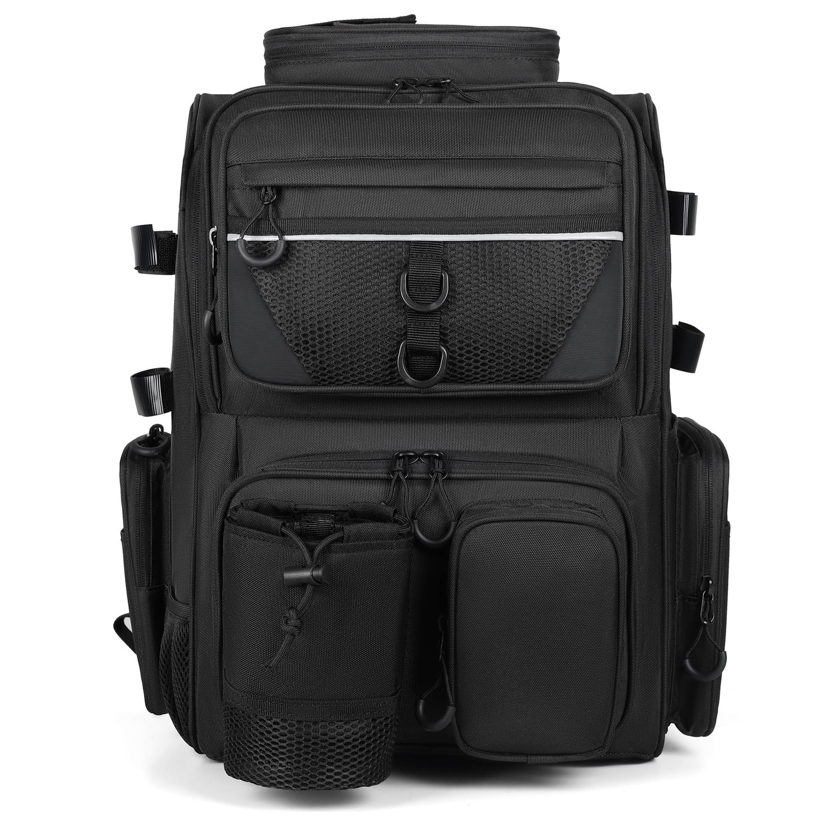 Fishing Tackle Backpack With Rod Holders, Large 40L Fishing Backpack for Camp...