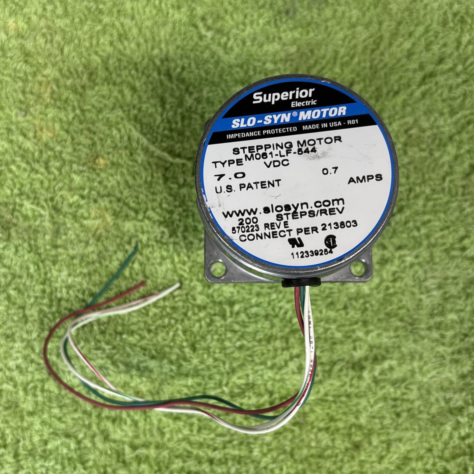 Superior Electric SLO-SYN MotorStepping Motor M061-LF-544 7 VDC  0.7AMP