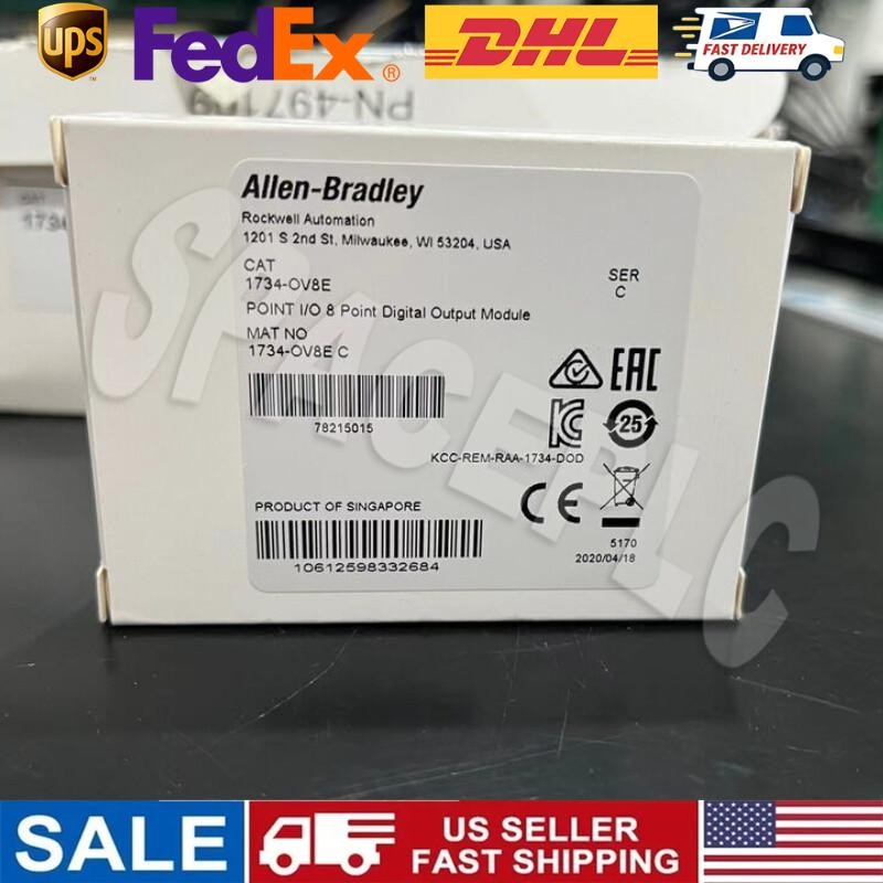 1734-OV8E POINT I/O 8 Point Digital Output Module Brand  AB  US Free Tax