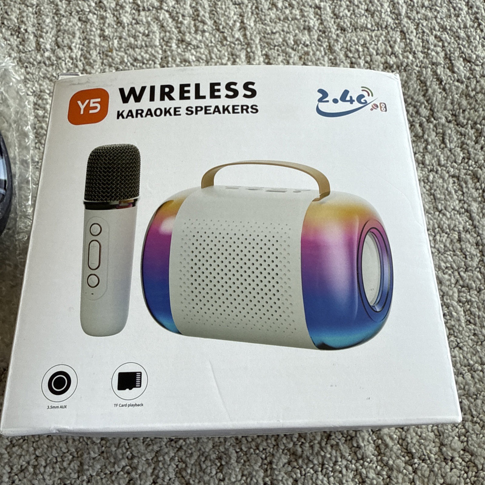 Bluetooth Speaker /Portable Home Karaoke Mini Wireless Audio & Microphone