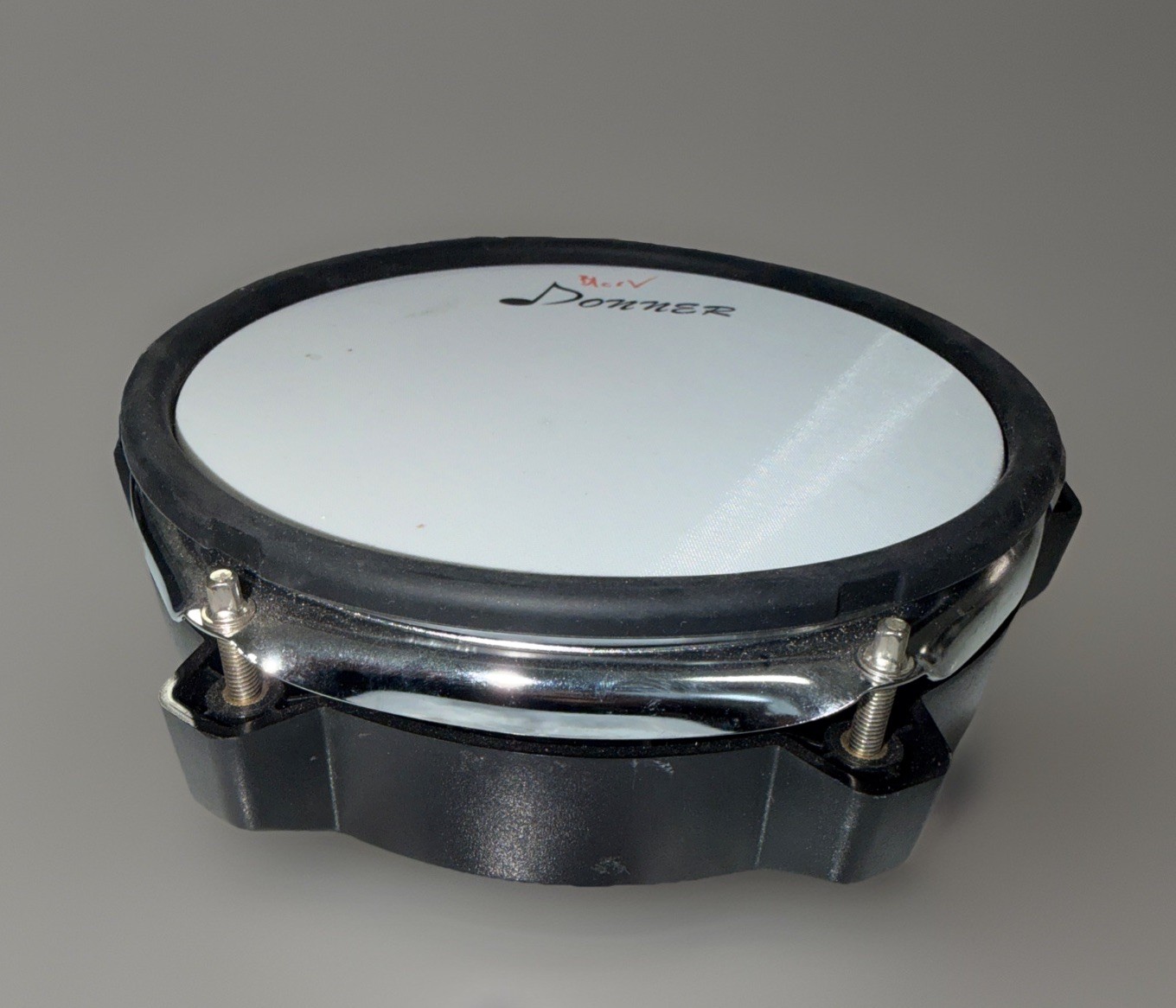 3- Donner DED-200 Tom Drum Pad Electronic Drum Set Accessory.
