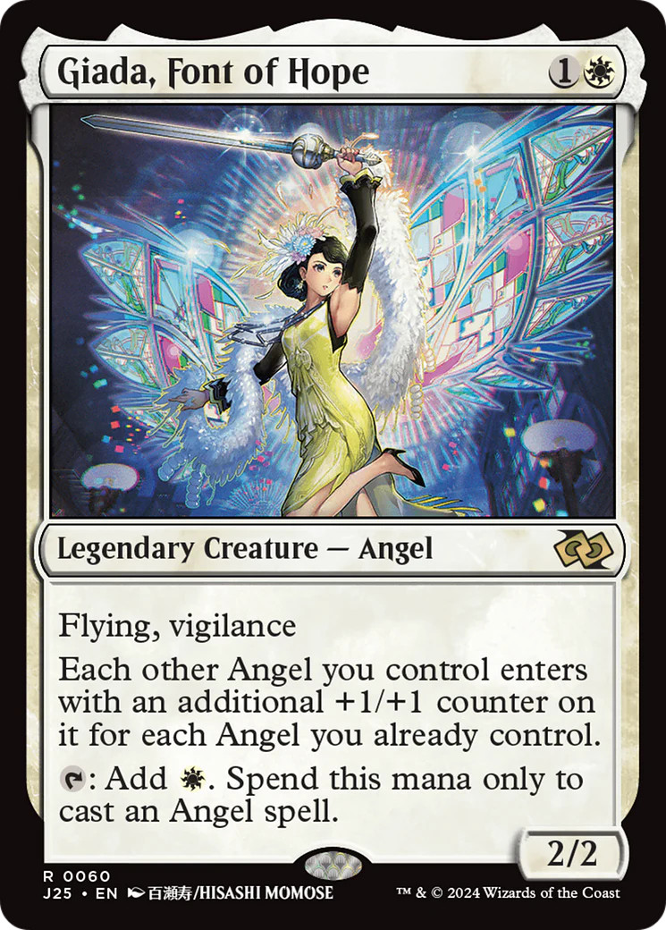 MTG Giada, Font of Hope (Anime) [Foundations Jumpstart] Near Mint Magic