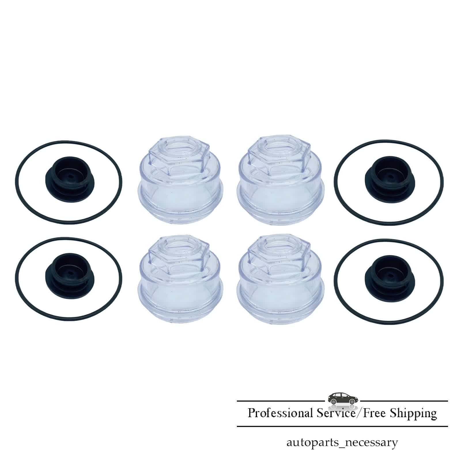 2Pair 3-3/4" Oil Cap w/O Ring&Plug 10K-16000 FIT Hayes Alko Trailer Bearing Dust