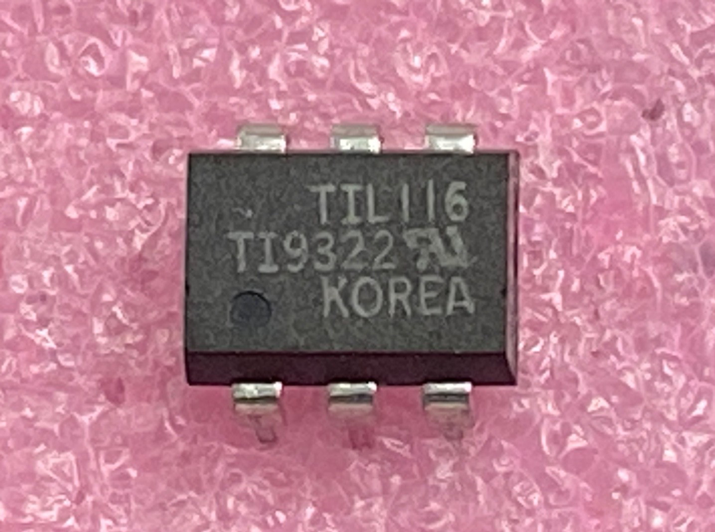 Texas Instruments TIL116 optocoupler transistor output Integrated Circuit