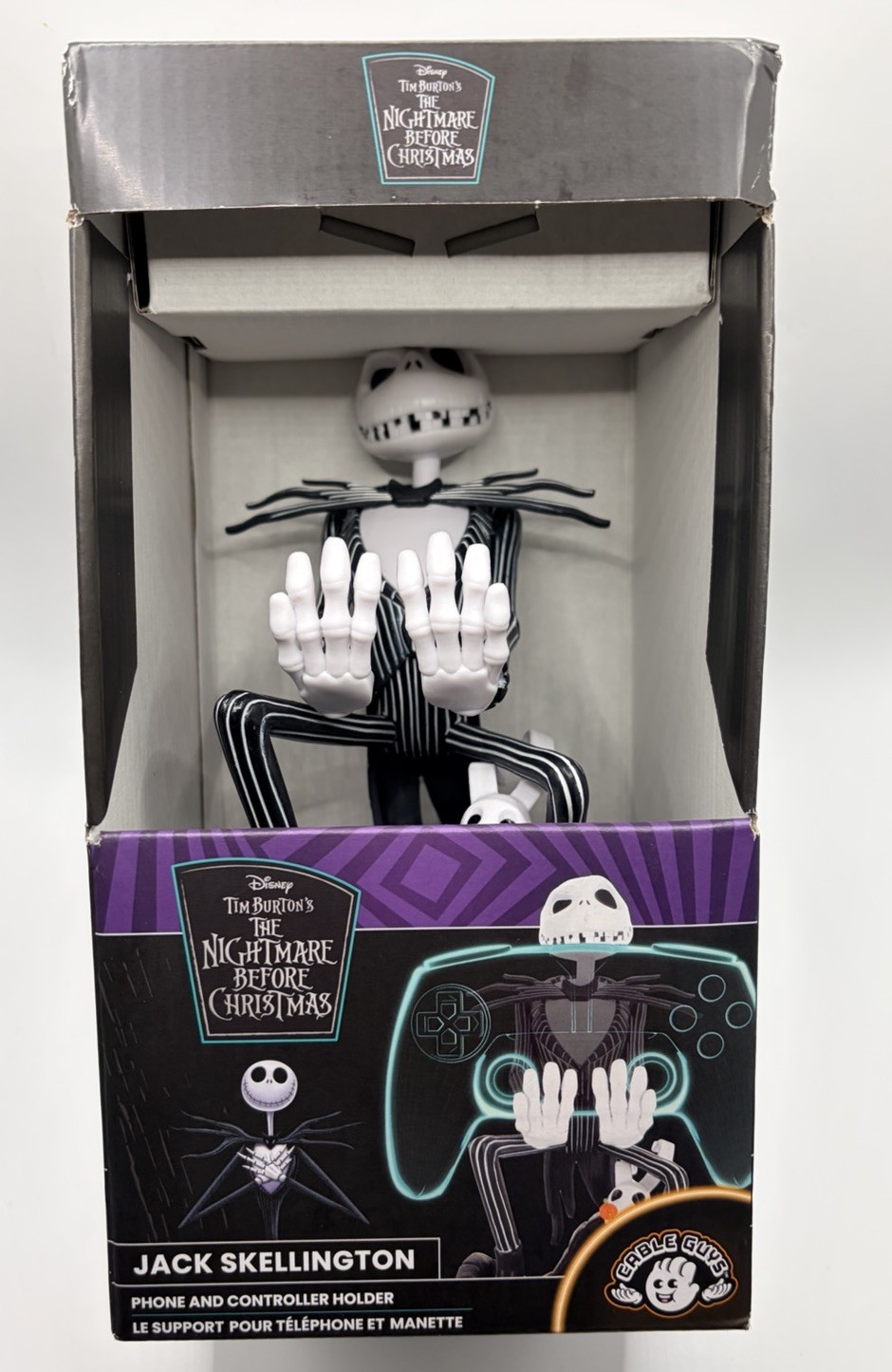 DISNEY TIM BURTON'S THE NIGHTMARE BEFORE CHRISTMAS JACK SKELLINGTON Controller H