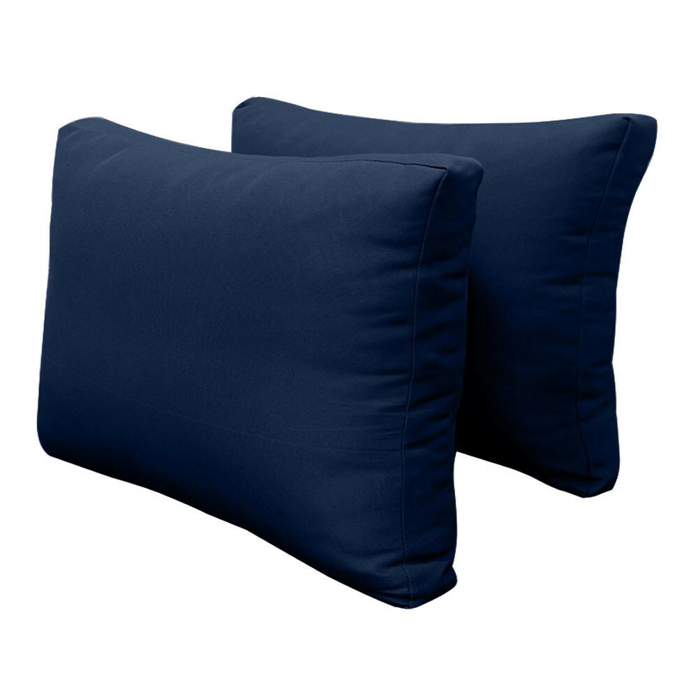 S1 5PC Knife Edge Daybed Mattress Cushion Bolster Complete Set-Twin-XL AD101