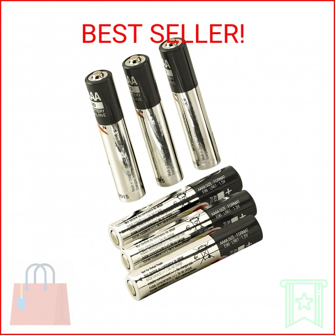 Streamlight 65030 Stylus AAAA Replacement Batteries, 6-Pack