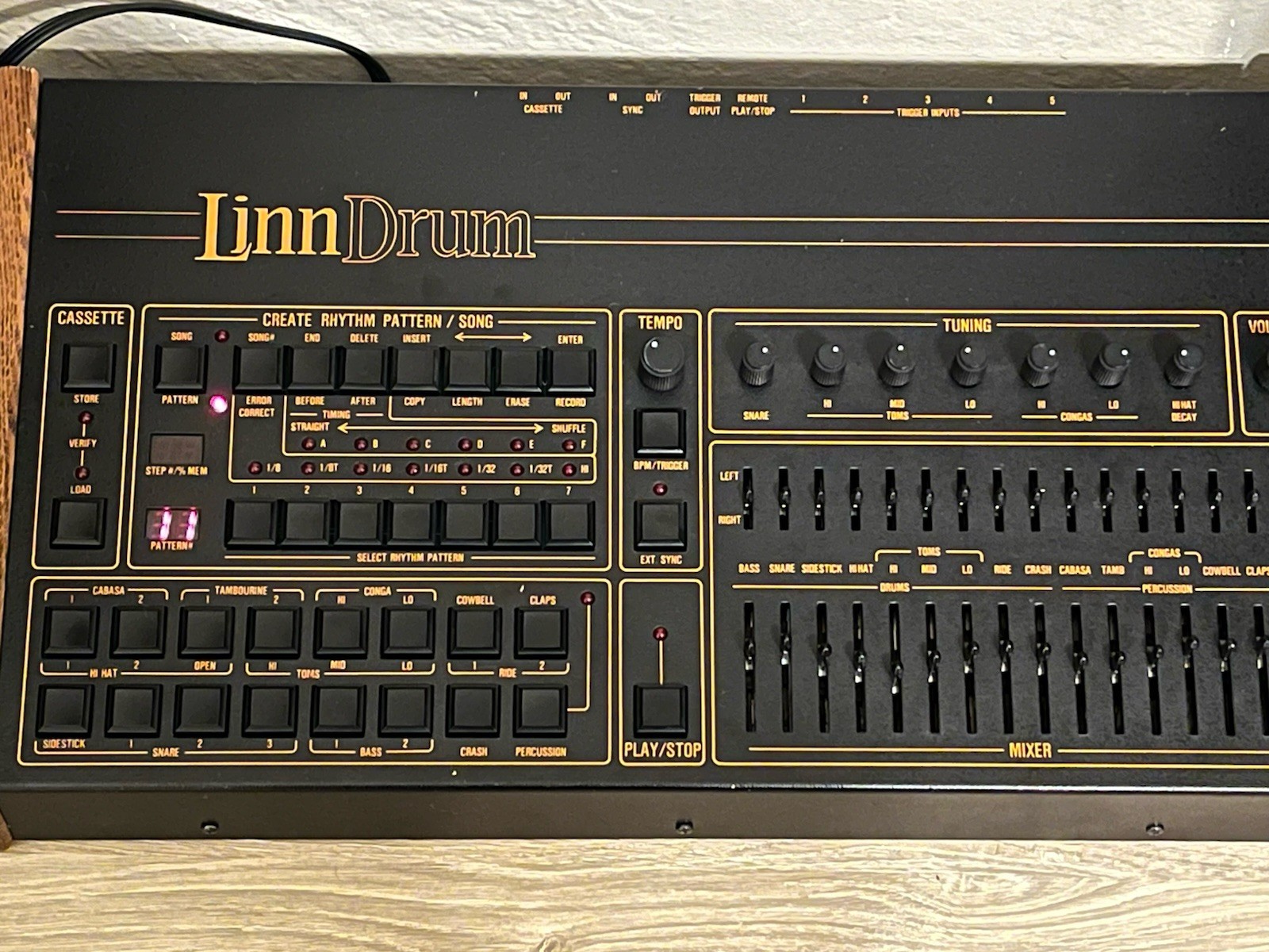Linn Electronics Linndrum LM-2 Rare Vintage Drum Machine Synthesizer Working
