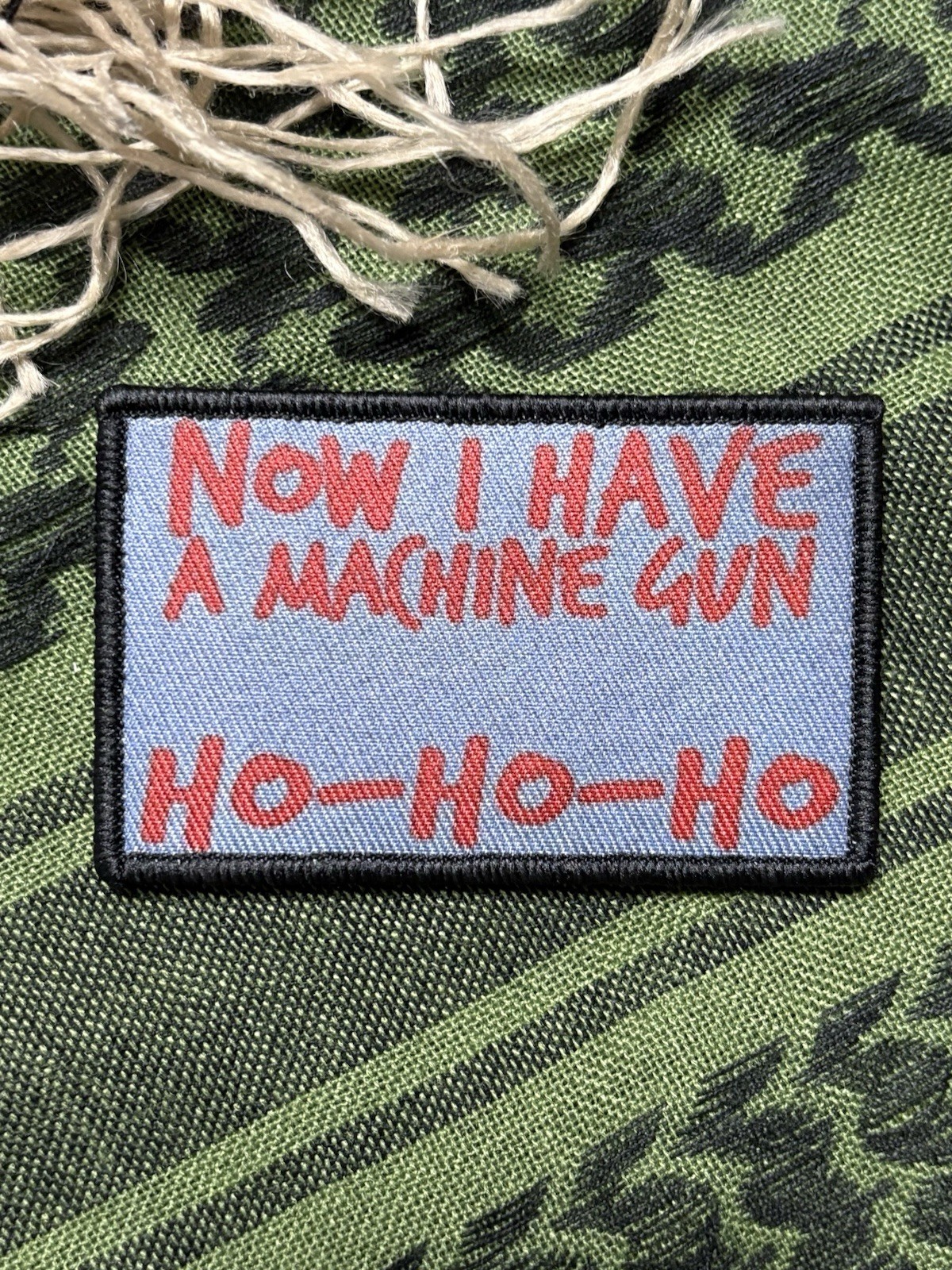 Nakatomi Die Hard Funny… Morale Patch ~3x2” Hook & loop Tactical Gear Patch
