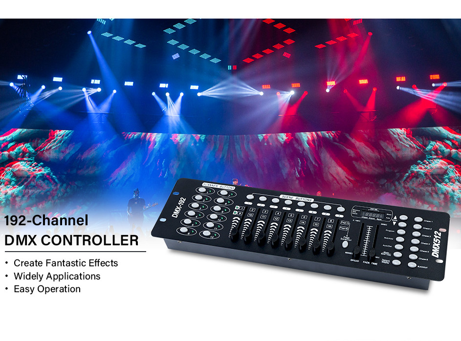 192 DMX DJ Controller DMX Controller DJ Equipment Stage Light Controller
