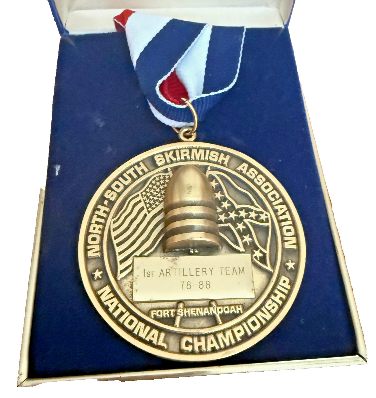 North-South Skirmish Association (N-SSA) National Championship Medal - 1st Artil