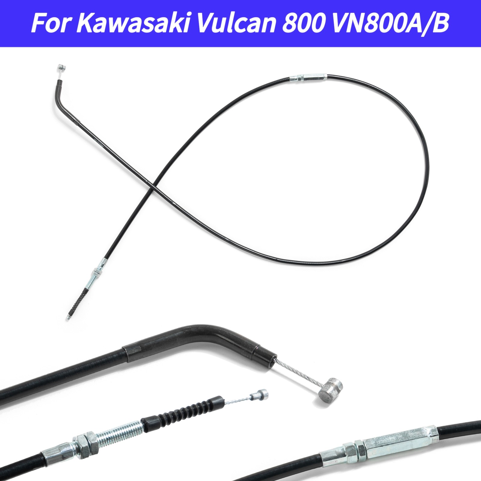 Clutch Cable for Kawasaki Vulcan 800 VN800A VN800B 1996-2005 PVC Stainless Steel