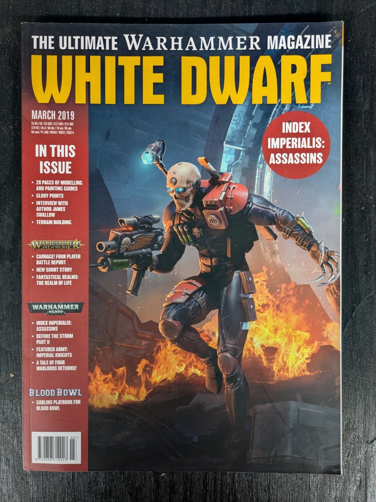 Games Workshop White Dwarf Magazine - March 2019